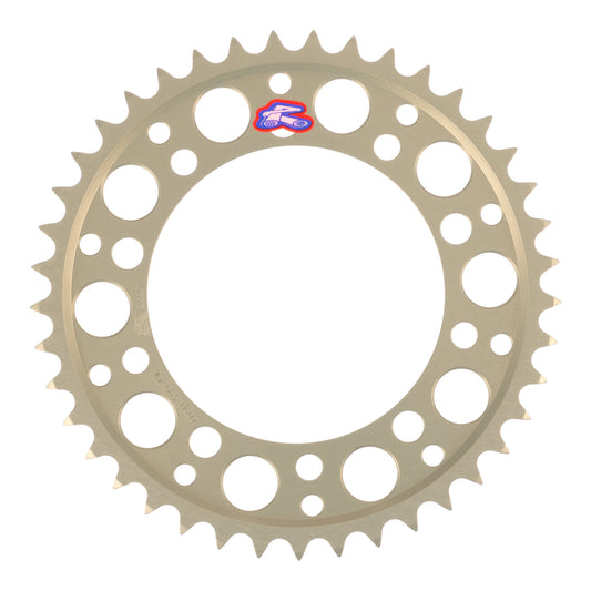 Renthal Sprocket Rear Silver 41T Alloy 7075 T6 Grooved Suzuki