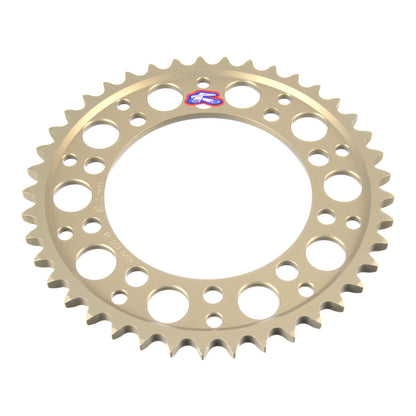 Renthal Sprocket Rear Silver 41T Alloy 7075 T6 Grooved Suzuki