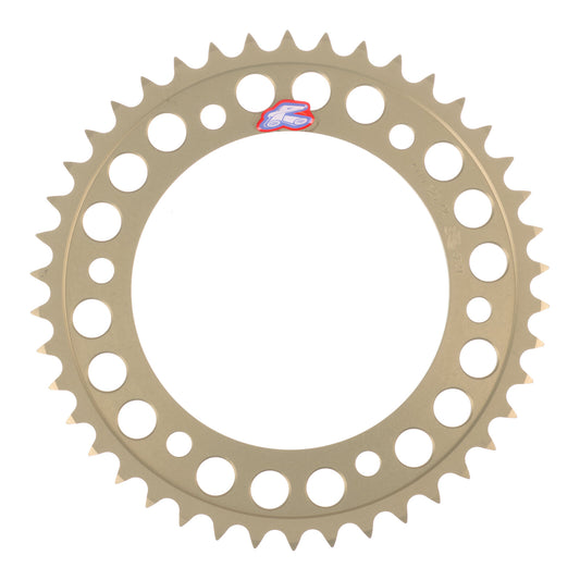 Renthal Sprocket Rear Silver 42T Alloy 7075 T6 Grooved Honda