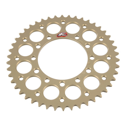 Renthal Rear Sprocket Hard Anodised Grooved 456 / 520