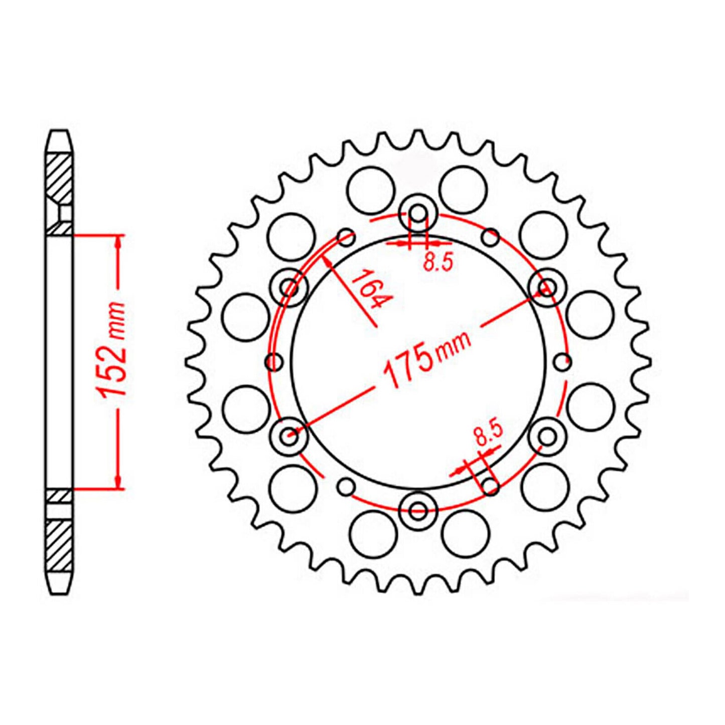 Sprocket Kit Yamaha YZ/WR400F - 520EXW 14/49
