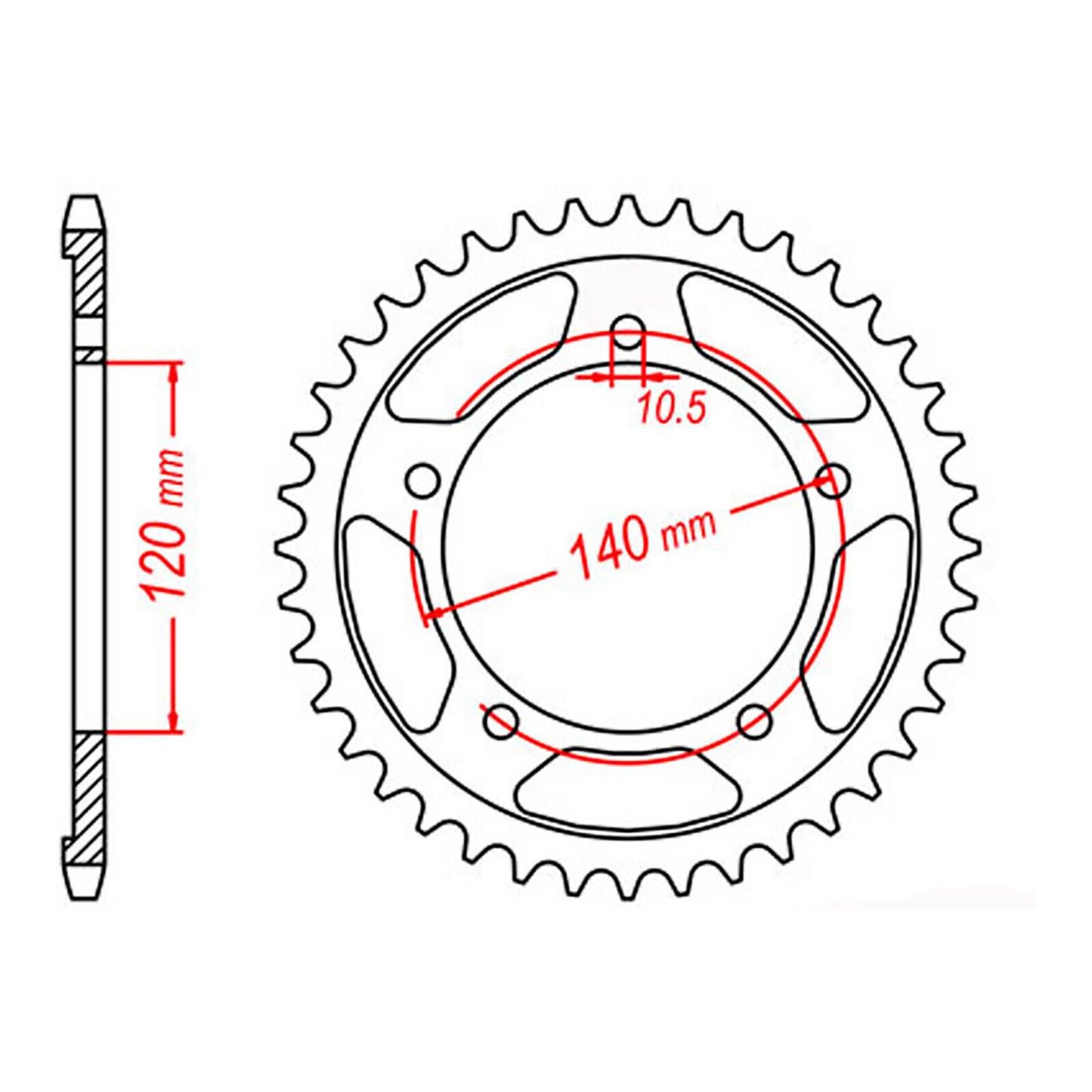 Sprocket Kit Suzuki GSXR1000 '01-'06 (K1-K6) (economy) - 530XRE 17/42