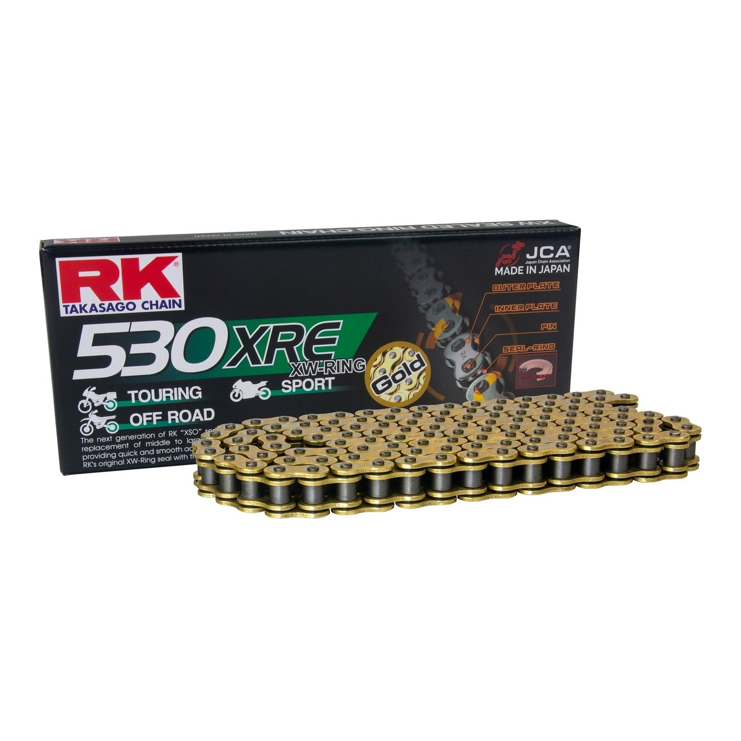 Sprocket Kit Yamaha FZR1000 '87-'88 Gold - GB530XRE 17/46