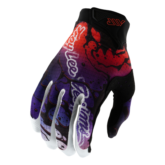 Air Glove Drip Black / Purple