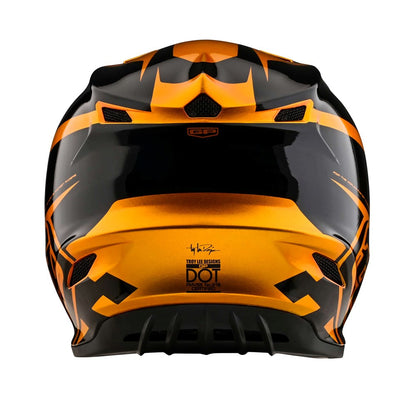 Youth Gp Helmet Check Up Gold / Black
