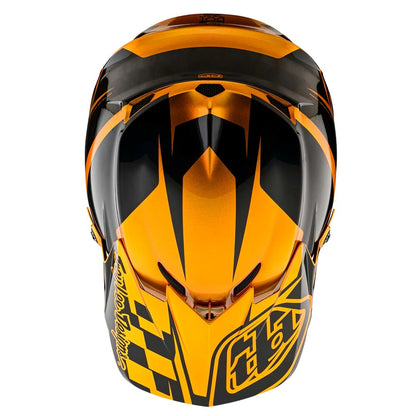 Youth Gp Helmet Check Up Gold / Black