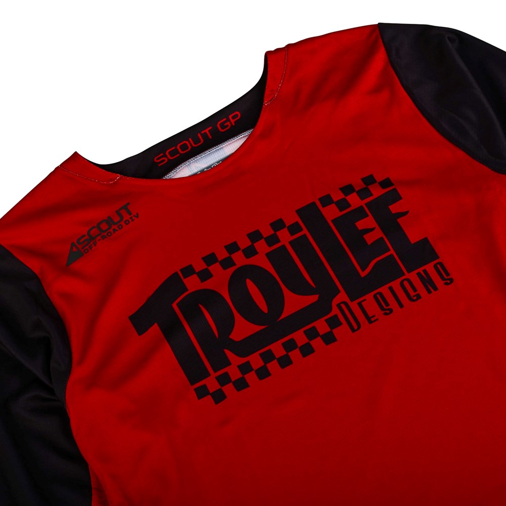 SCOUT GP JERSEY BIG LEE BLACK / BURNT ORANGE