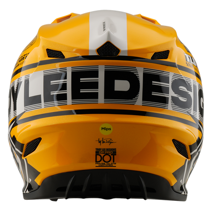 Youth Gp Pro Helmet Fifty 50 White / Gold