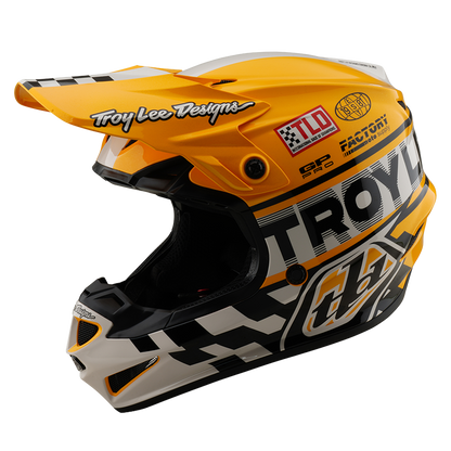 Youth Gp Pro Helmet Fifty 50 White / Gold