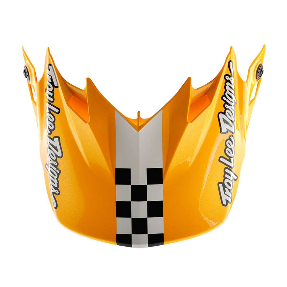 GP PRO VISOR FIFTY-50 WHITE / GOLD
