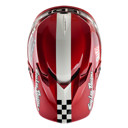YOUTH GP PRO HELMET FIFTY-50 WHITE / RED