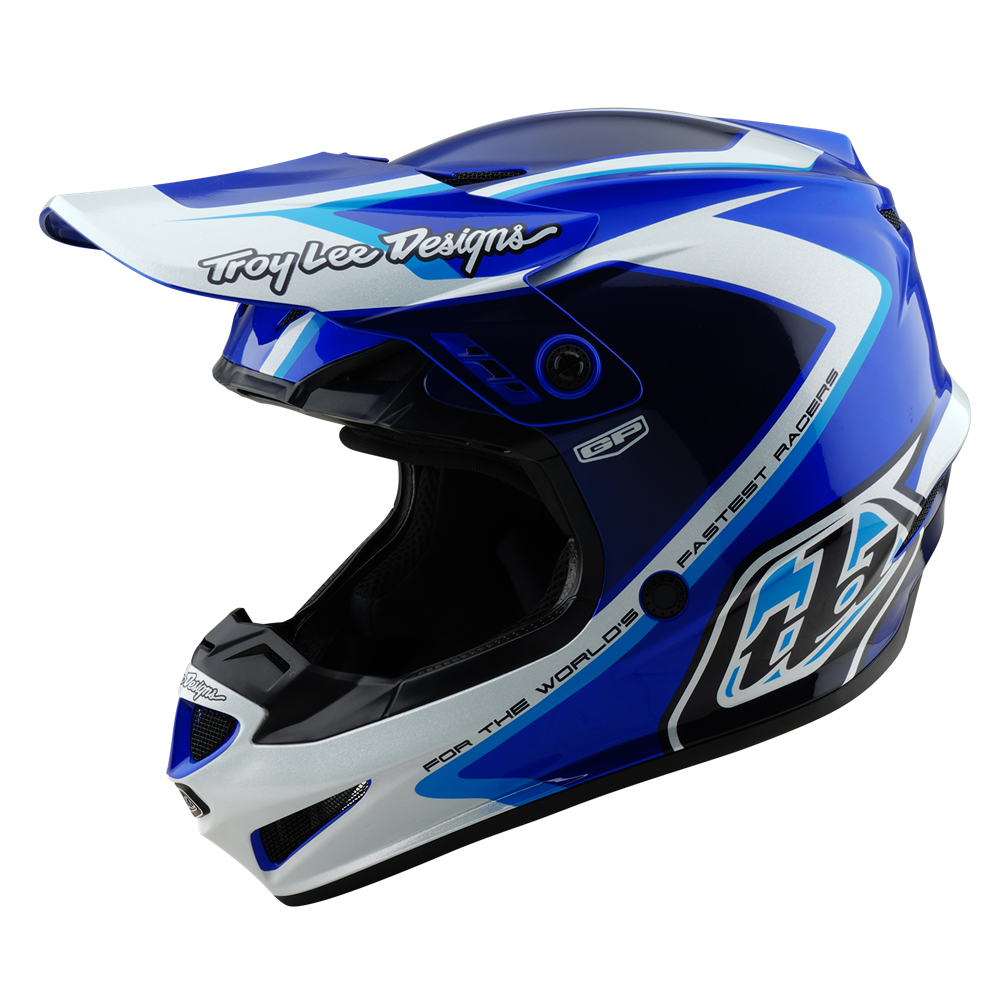 Youth Gp Helmet Shutter Blue