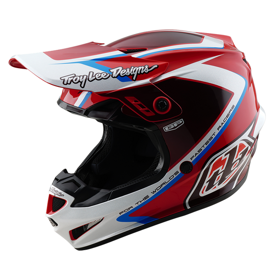 Youth Gp Helmet Shutter Red