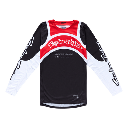 GP PRO JERSEY SWERVE BLACK / RED