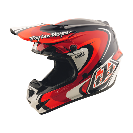 Youth Gp Pro Helmet Crossover Black / Red