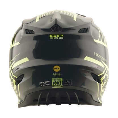 Youth Gp Pro Helmet Segment Glo Yellow