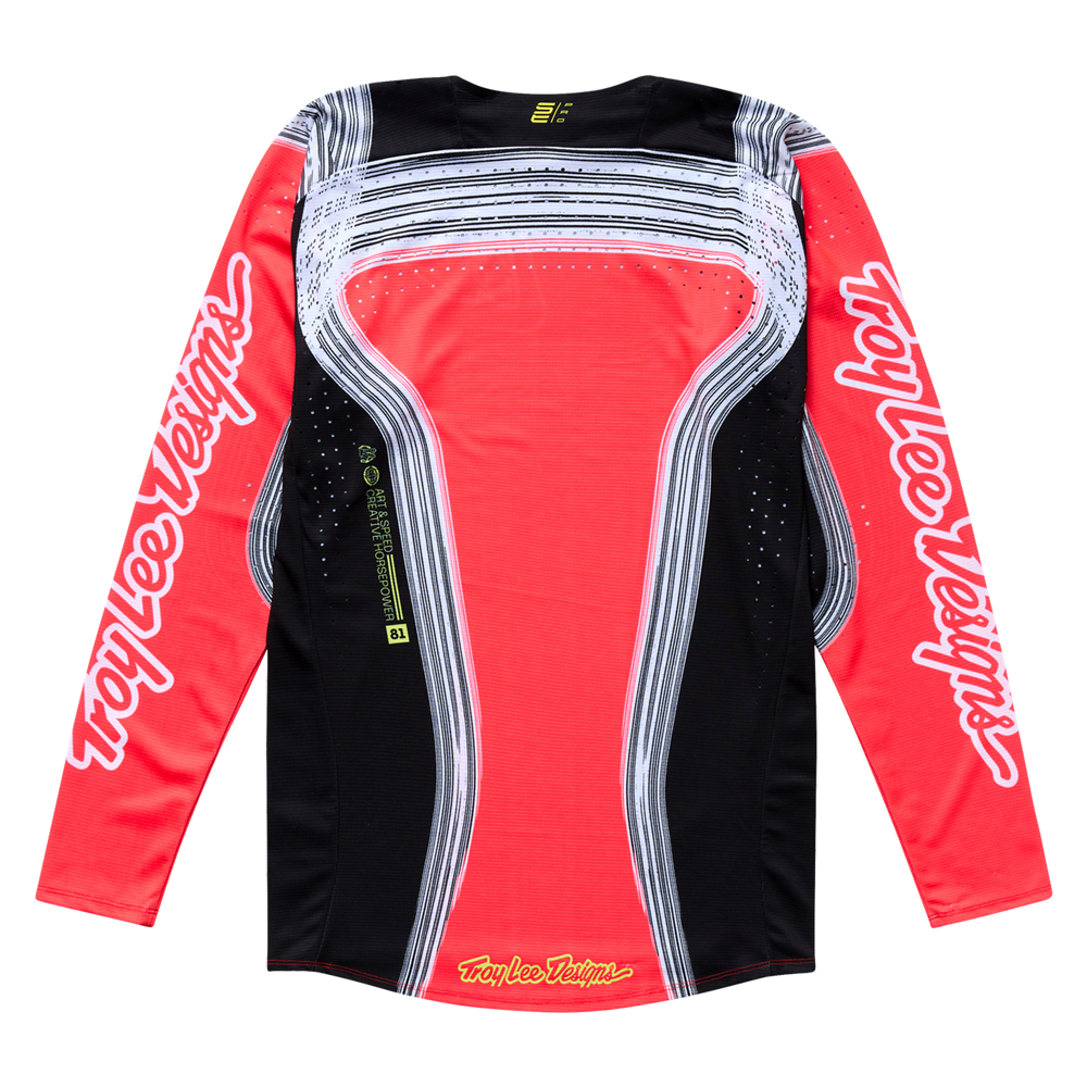 SE PRO JERSEY STRIPES INFRA RED / BLACK