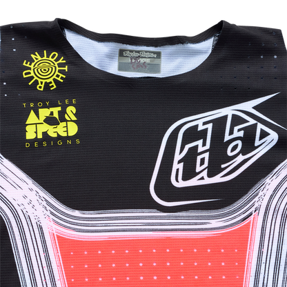 Se Pro Jersey Stripes Infra Red / Black