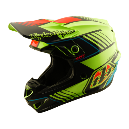 YOUTH GP PRO HELMET SEGMENT GLO YELLOW