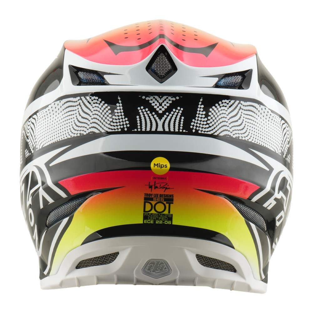 Se5 Ece Carbon Helmet Lined Up White
