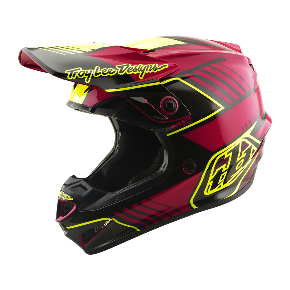 Youth Gp Pro Helmet Segment Fuchsia