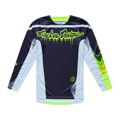 GP PRO JERSEY STAGGER GUNMETAL / NEO YELLOW
