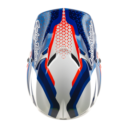 GP PRO HELMET SLIDES WHITE / BLUE