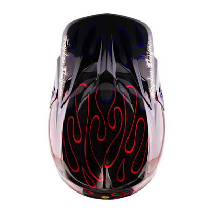 SE5 ECE CARBON HELMET OVERSPRAY BLACK / MAGENTA