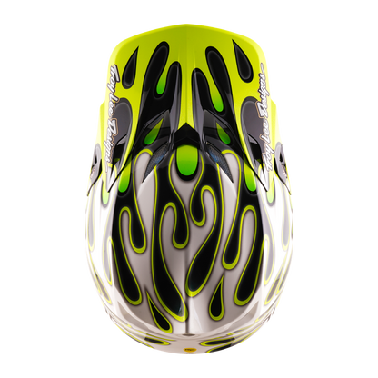 SE5 ECE COMPOSITE HELMET OVERSPRAY CHARCOAL / FLO YELLOW