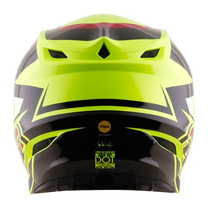 SE5 POLYCARBONATE HELMET RIPPER FLO YELLOW