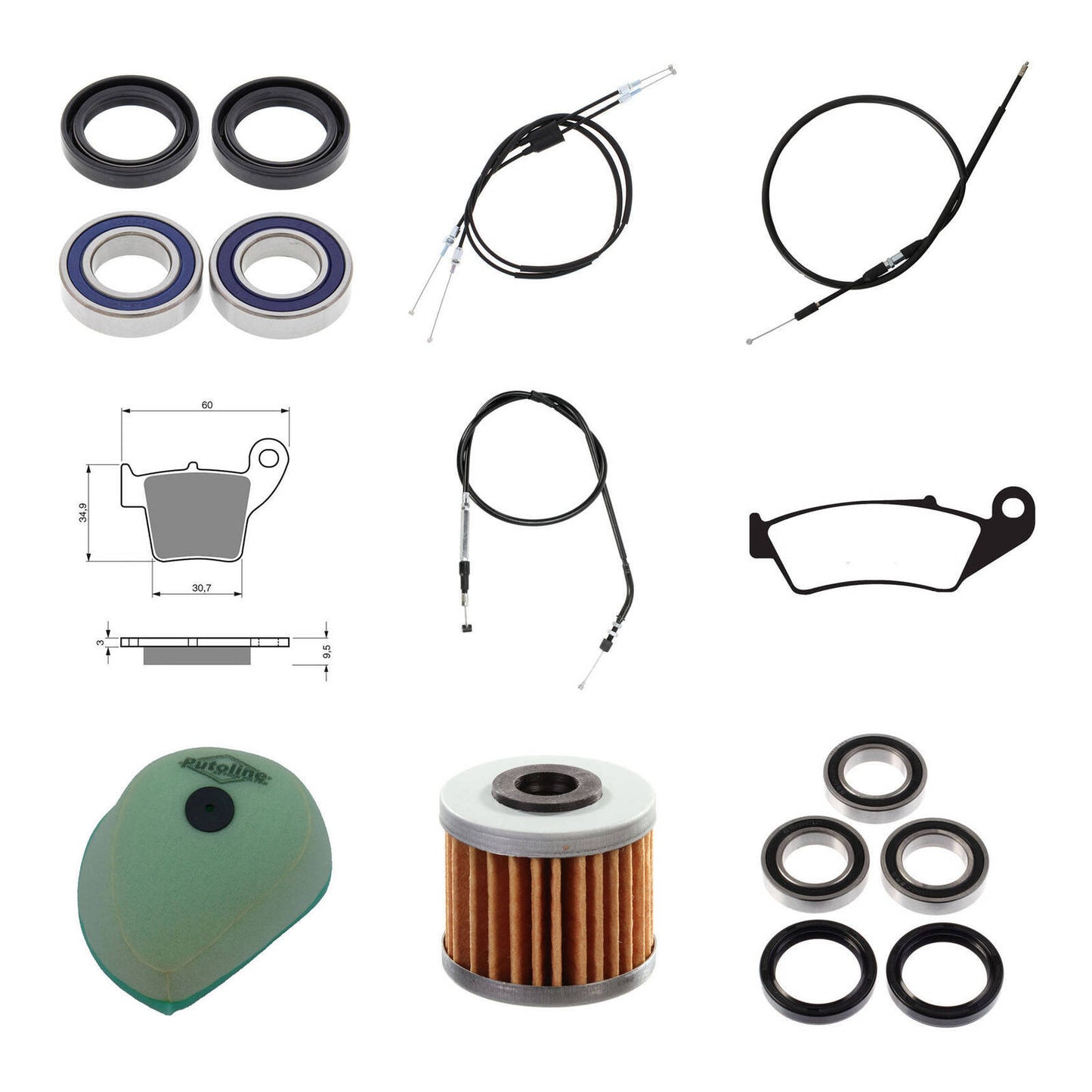 Offroad Refurb Kit - Honda CRF250R '07