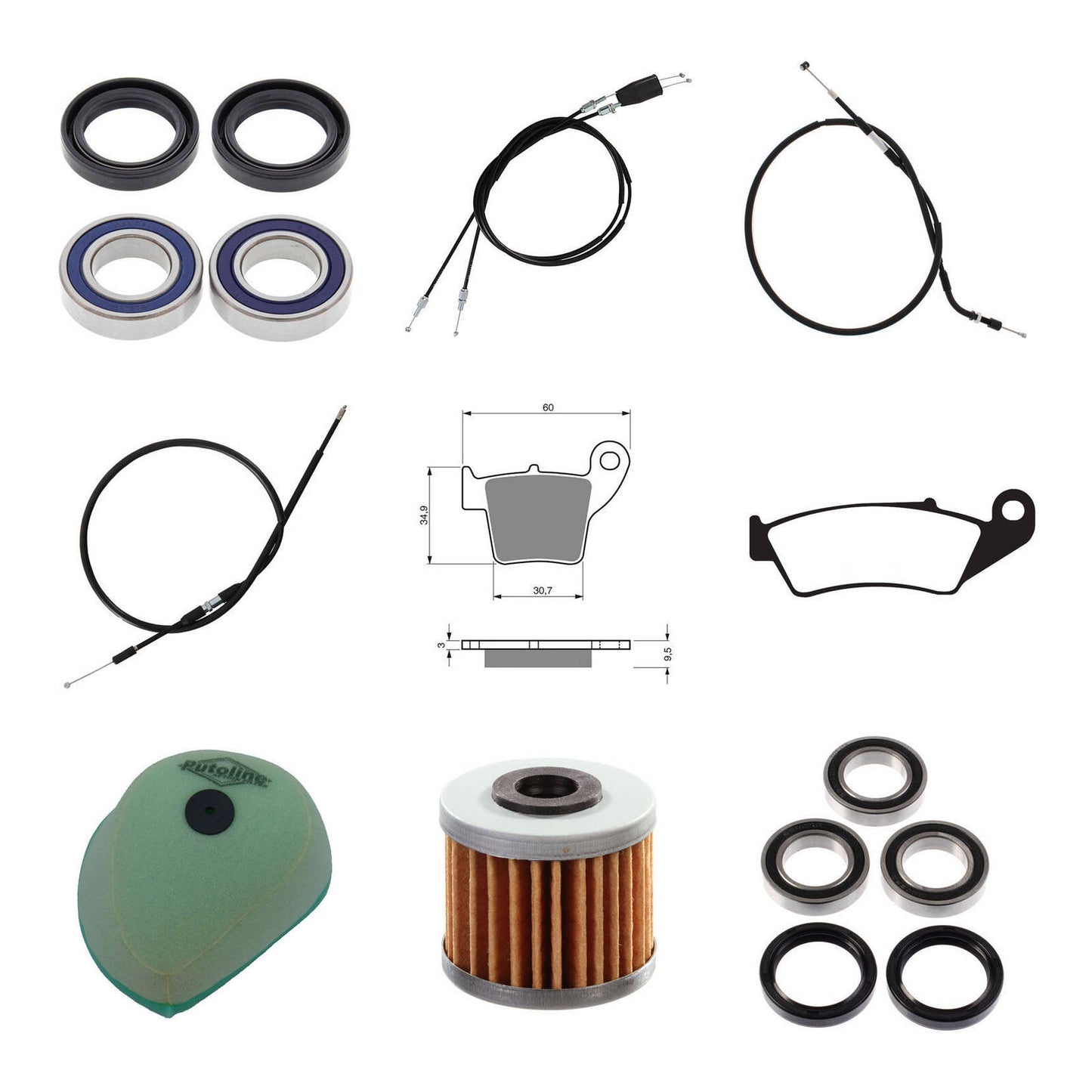 Offroad Refurb Kit - Honda CRF450R '05-'06