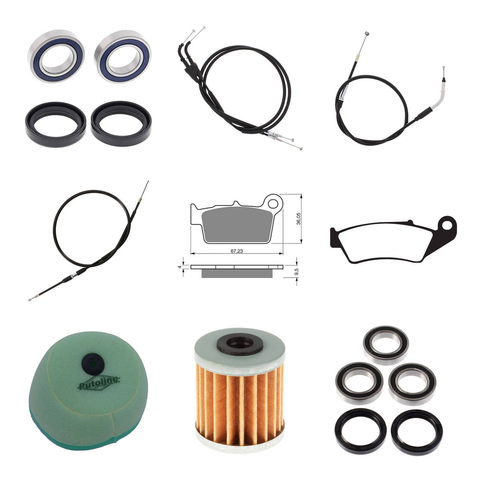 Offroad Refurb Kit - SUZ RMZ250 '07