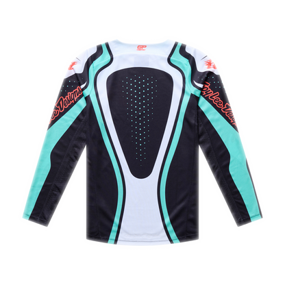 Youth Gp Pro Jersey Roller Black / Teal