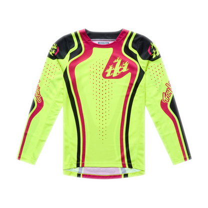 Youth Gp Pro Jersey Roller Flo Yellow / Fuchsia