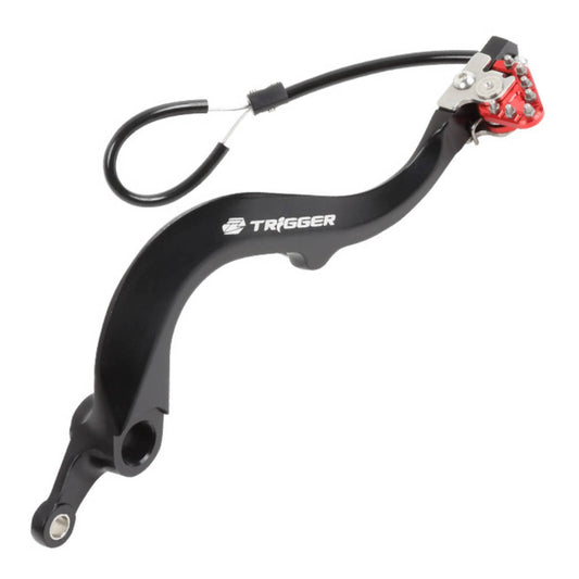 Zeta Trigger Brake Pedal Kawasaki KX450/F '16-20 Red