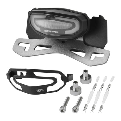 Zeta LED Line Tail Light Holder Kit - Clear Lens - Honda CRF450L ('19-), CRF450R