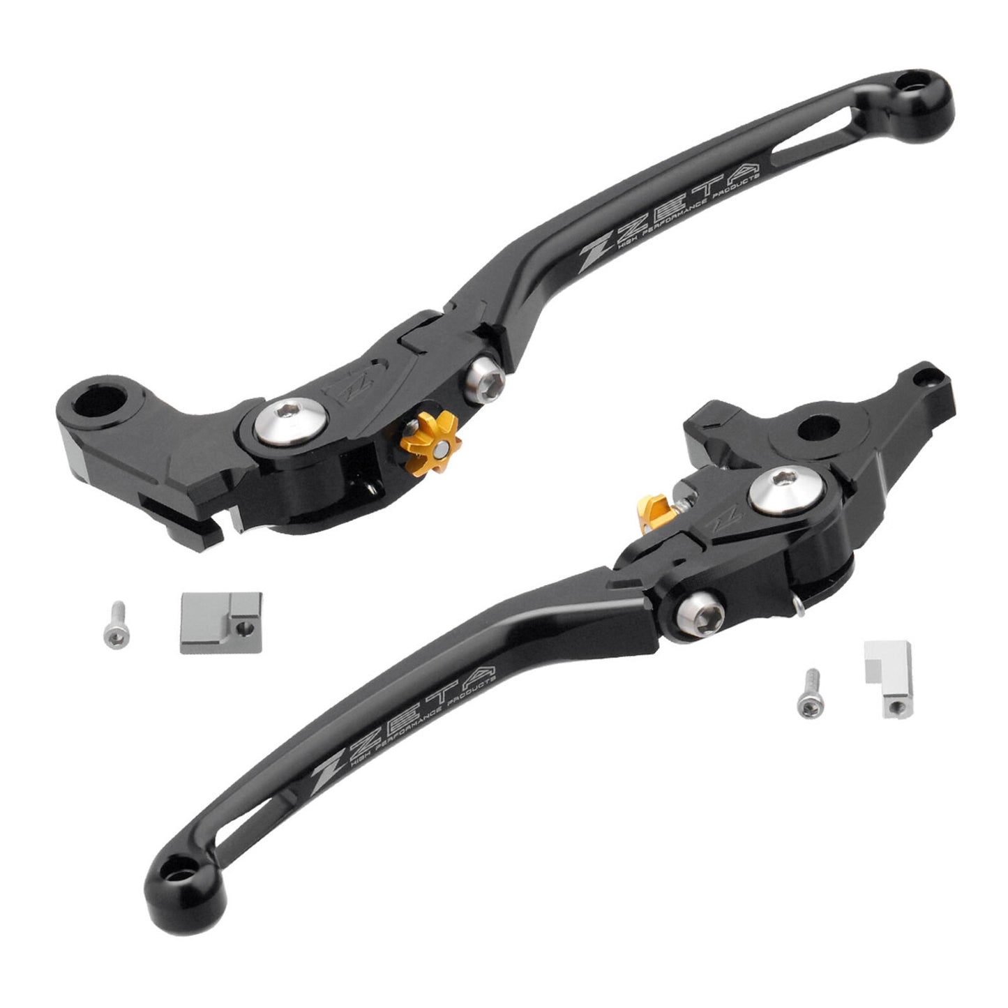 Zeta Pilot Lever Set - Yamaha MT-09 / MT-07 ('14-) - Black