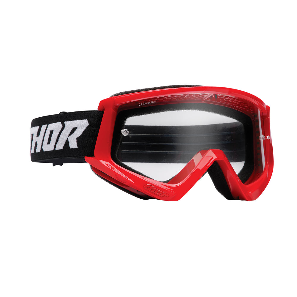 GOGGLES S26 THOR MX YOUTH COMBAT RED/BLACK