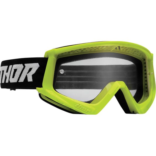 GOGGLES S26 THOR MX YOUTH COMBAT FLO ACID/BLACK