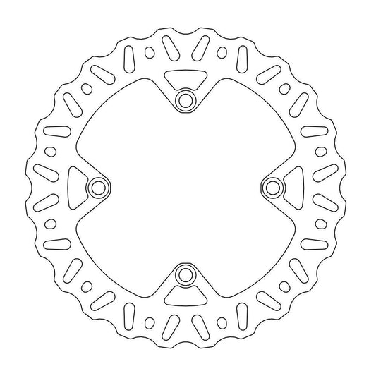 BRAKE DISC REAR MOTO MASTER NITRO HUSQVARNA FLAME