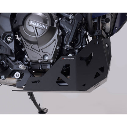 BASH PLATE SW MOTECH BLACK SUZUKI V STROM 800 22-ON