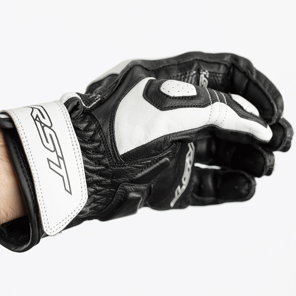 RST STUNT 3 CE GLOVE [BLACK WHITE] 11