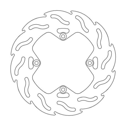 BRAKE DISC REAR MOTO MASTER FLAME 200MM SUZUKI RM85 05-ON
