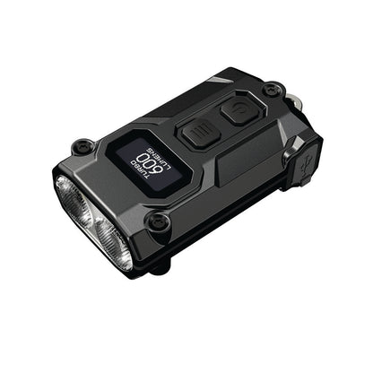 NITECORE 600 LUMEN USB-C RECHARGEABLE KEYCHAIN FLASHLIGHT BLACK