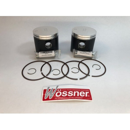 PISTON KIT WOSSNER 54.44MM HONDA CR125R 90-91