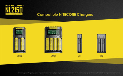 NITECORE 5000MAH RECHARGEABLE 21700 LI-ION BATTERY