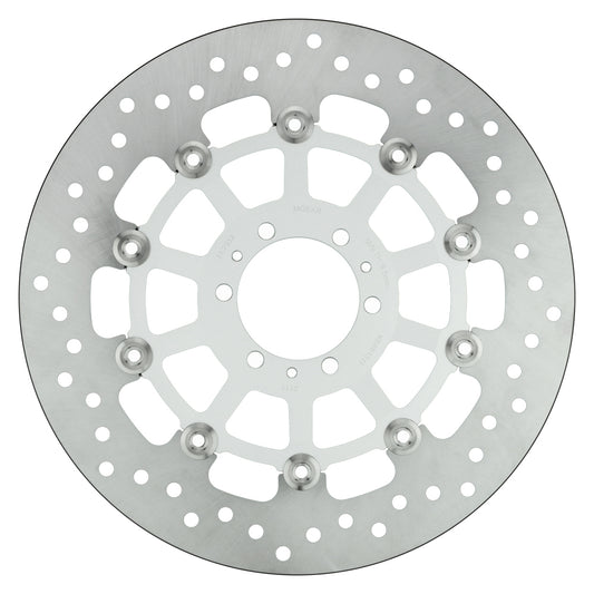 METAL GEAR BRAKE DISC SILVER REAR