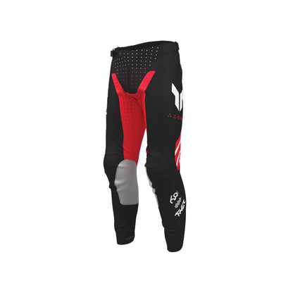 THOR MX PANT LAUNCHMODE FUTURA BLACK/RED