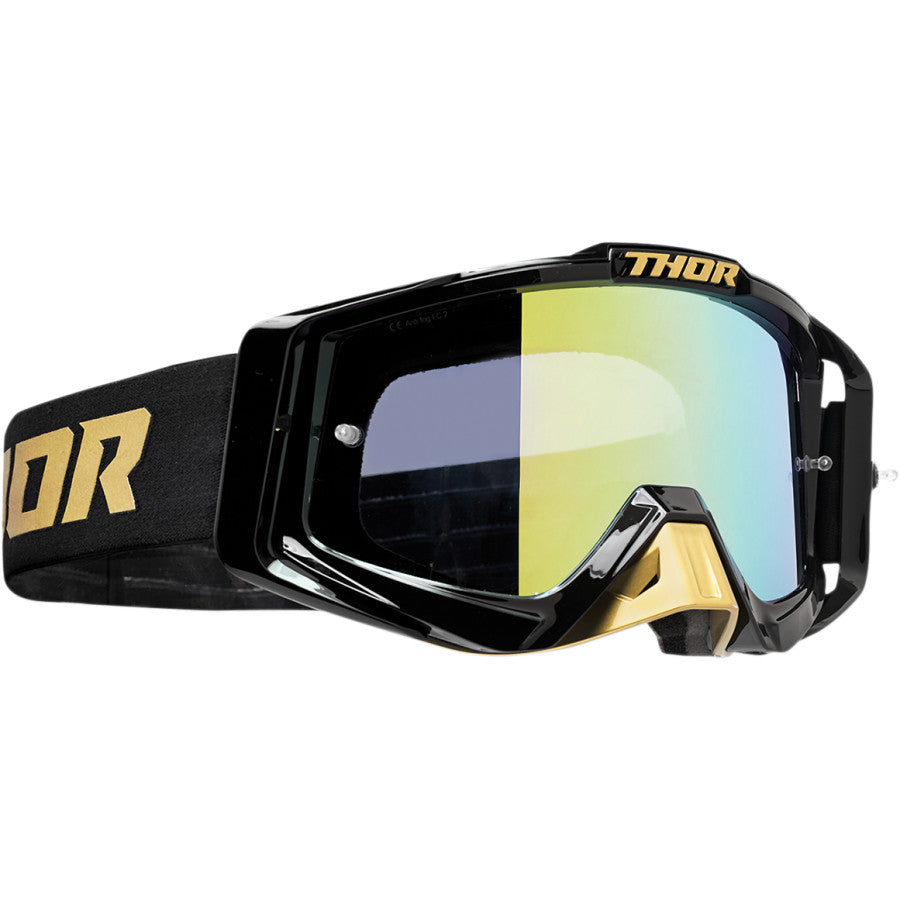 GOGGLES THOR MX SNIPER PRO DIVIDE GOLD BLACK
